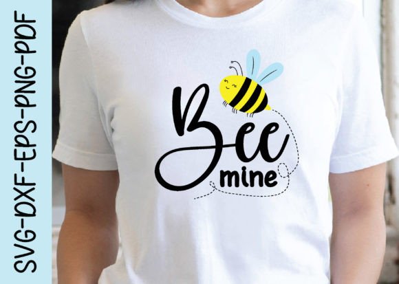 Bee Mine Svg Graphics for Crafts