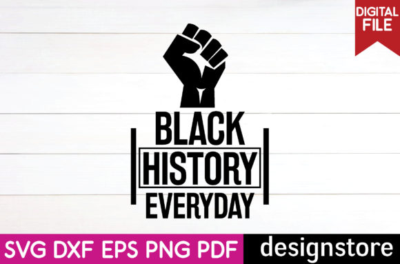 Black History Everyday Graphics for Crafts