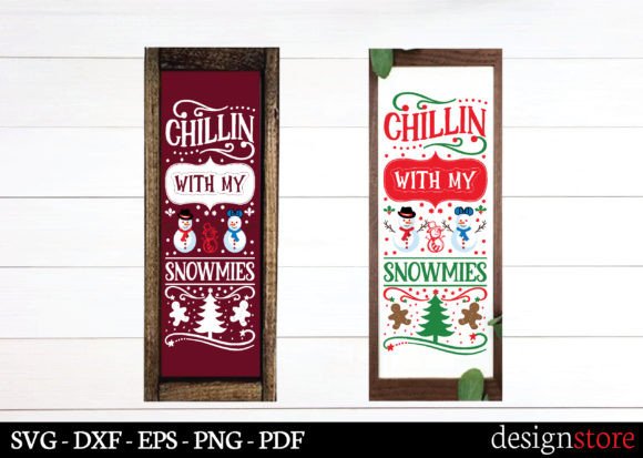 Chillin with My Snowmies Graphics for Creative Publishers