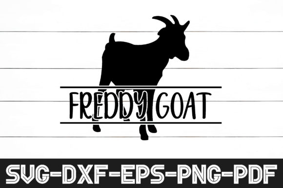 Freddy Goat Svg Graphics for Crafts