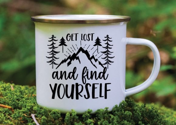 Get Lost and Find Yourself Svg: A Graphic Design Asset for Crafts