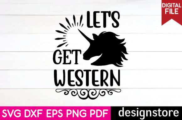 Let’s Get Western Graphics for Crafts