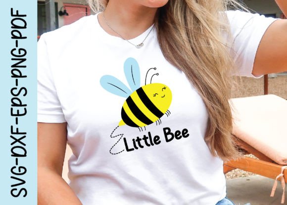 Little Bee Svg: A Graphic Asset for Crafts and Branding