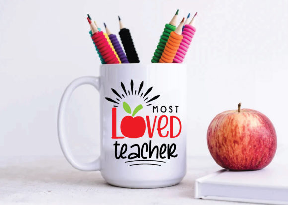 Most Loved Teacher Svg for Crafts and Graphics