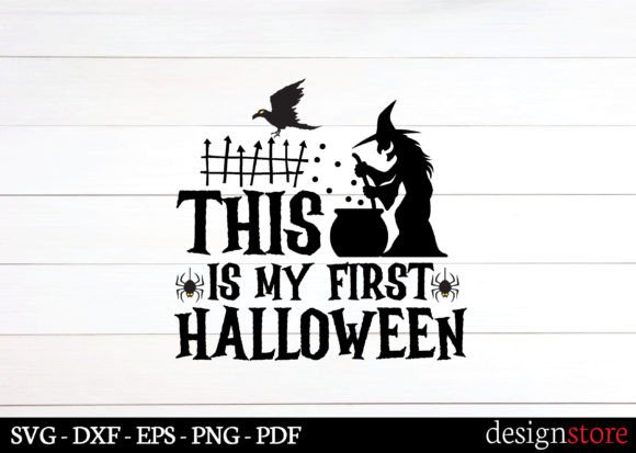 My First Halloween Graphic for Local Branding
