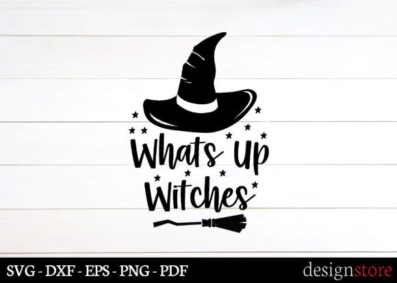 Whats Up Witches Svg Graphics for Local Business Branding